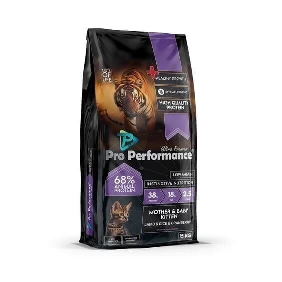Pro Performance Kitten Kuzu Etli ve Pirinçli Yavru Kedi Maması 15 Kg