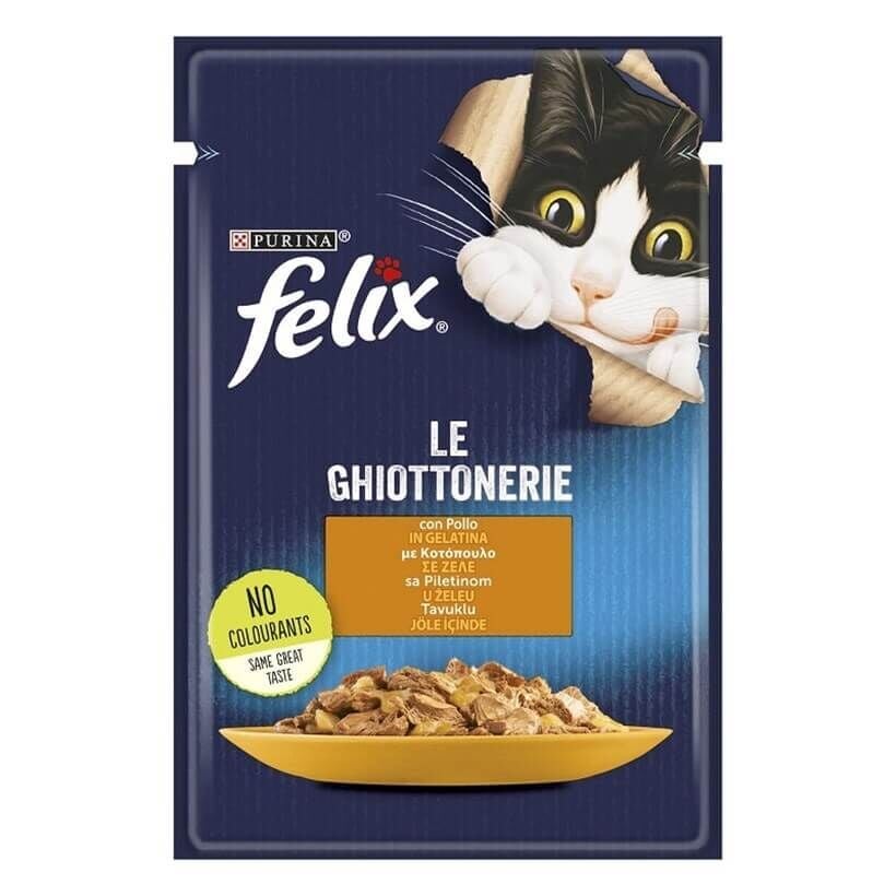 Felix Tavuk Etli Kedi Yaş Mama 85 Gr