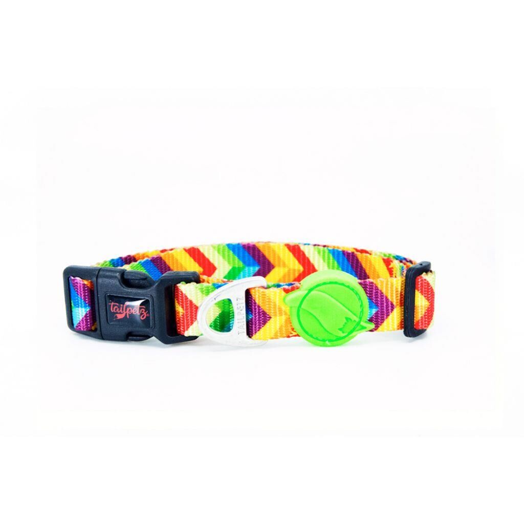 Tailpetz Rainbow Boyun Tasması Medium