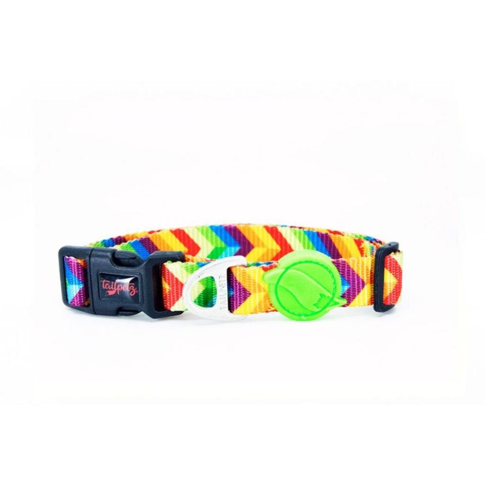 Tailpetz Rainbow Boyun Tasması Medium