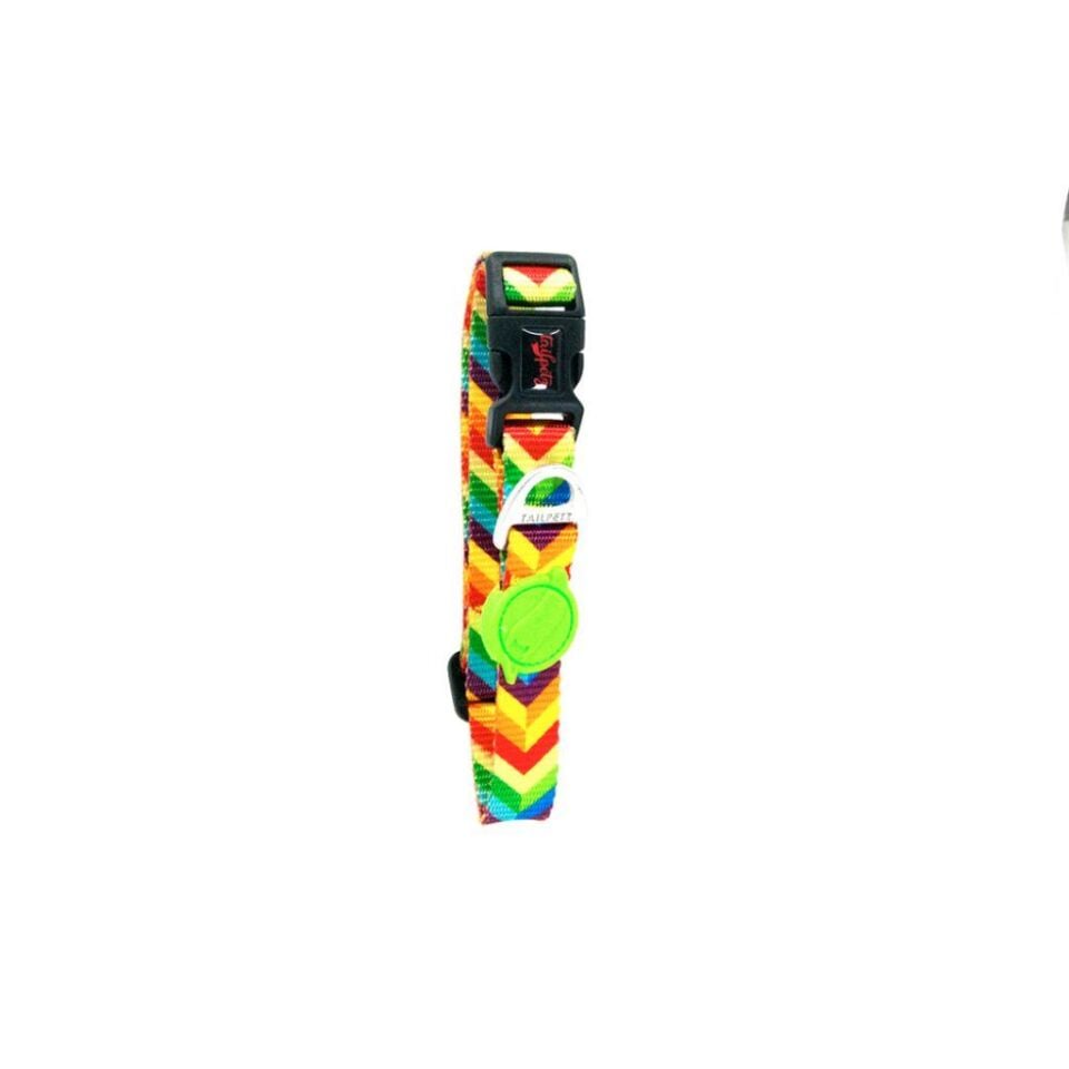 Tailpetz Rainbow Boyun Tasması Medium