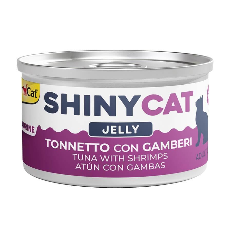 Shiny Cat Ton Balıklı ve Karidesli Konserve Mama 70 Gr