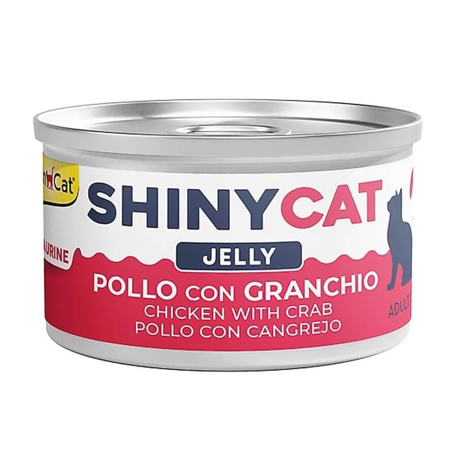 Shiny Cat Tavuklu ve Yengeçli Konserve Mama 70 Gr