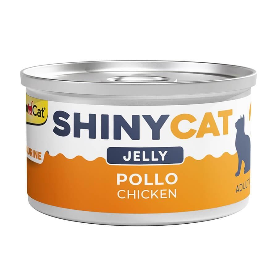 GimCat Shiny Cat Tavuklu Jöleli Öğünlük Kedi Konservesi 70 Gr