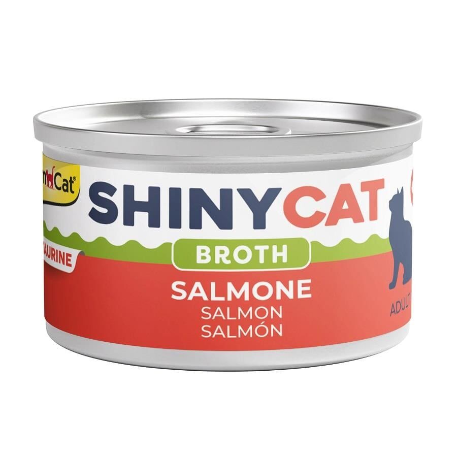 ShinyCat Soslu Somon Balıklı Konserve Mama 70 Gr