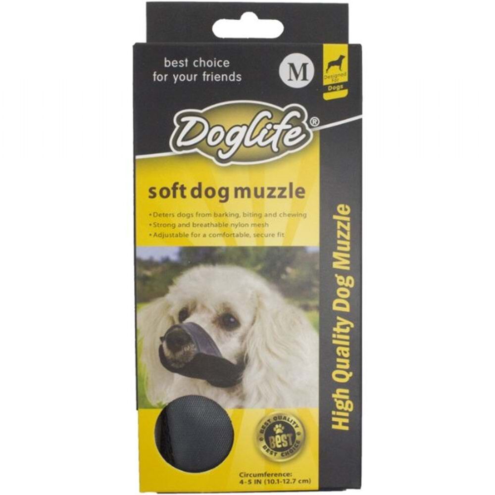 Doglfie Köpekler İçin Soft Bez Ağızlık M