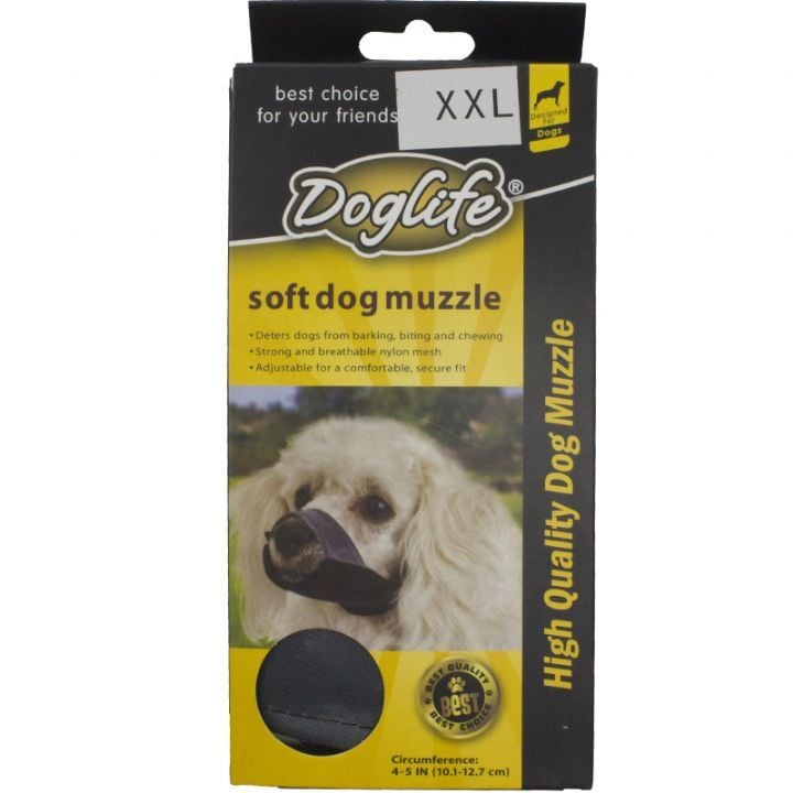 Doglfie Köpekler İçin Soft Bez Ağızlık XXL