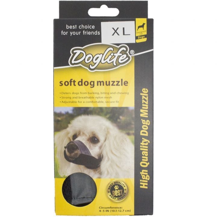Doglfie Köpekler İçin Soft Bez Ağızlık XL