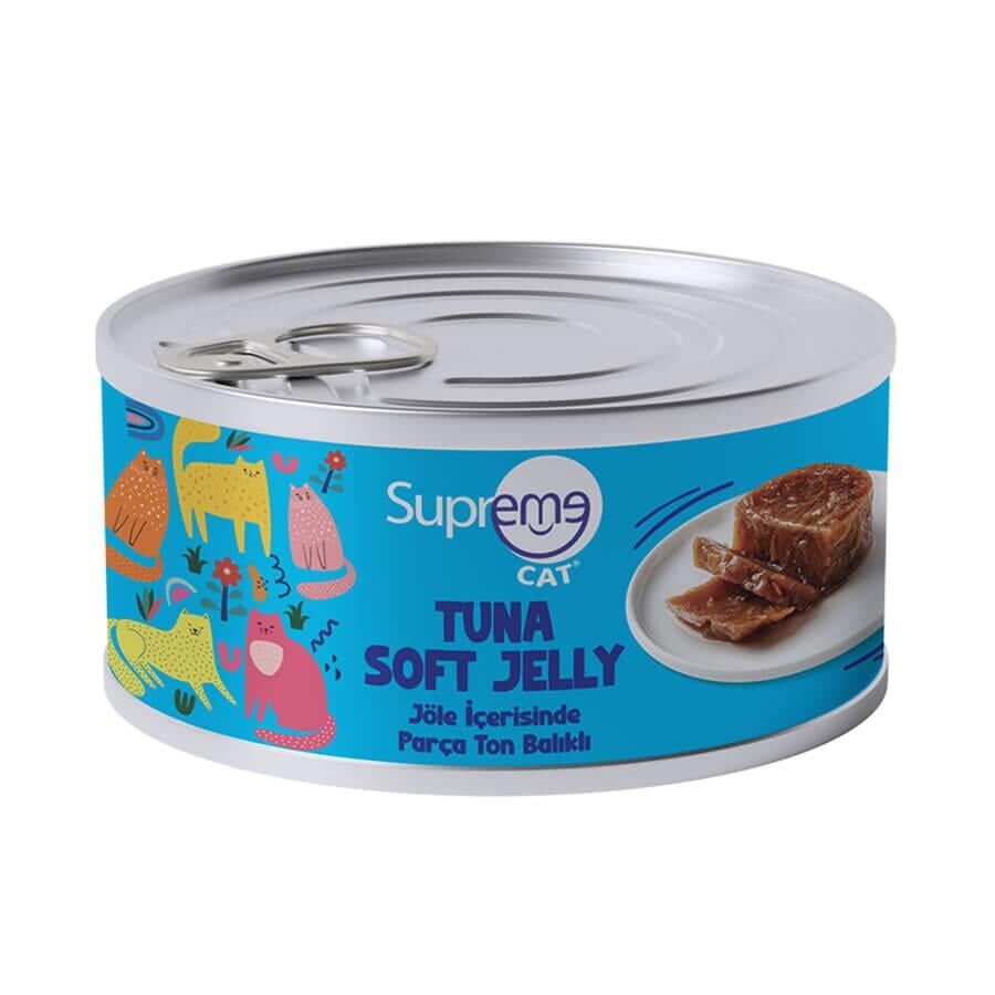 Supreme Cat Ton Balıklı Jöleli Kedi Konservesi 85 Gr