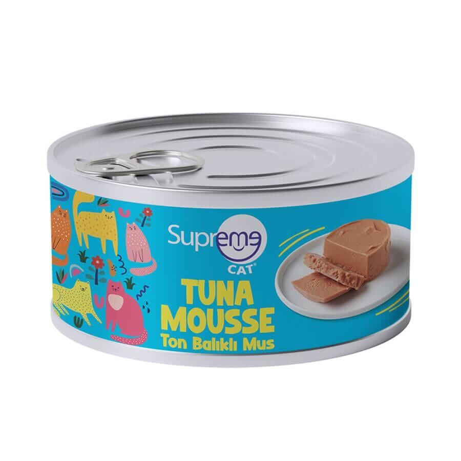 Supreme Cat Ton Balıklı Püre Kedi Konservesi 85 Gr