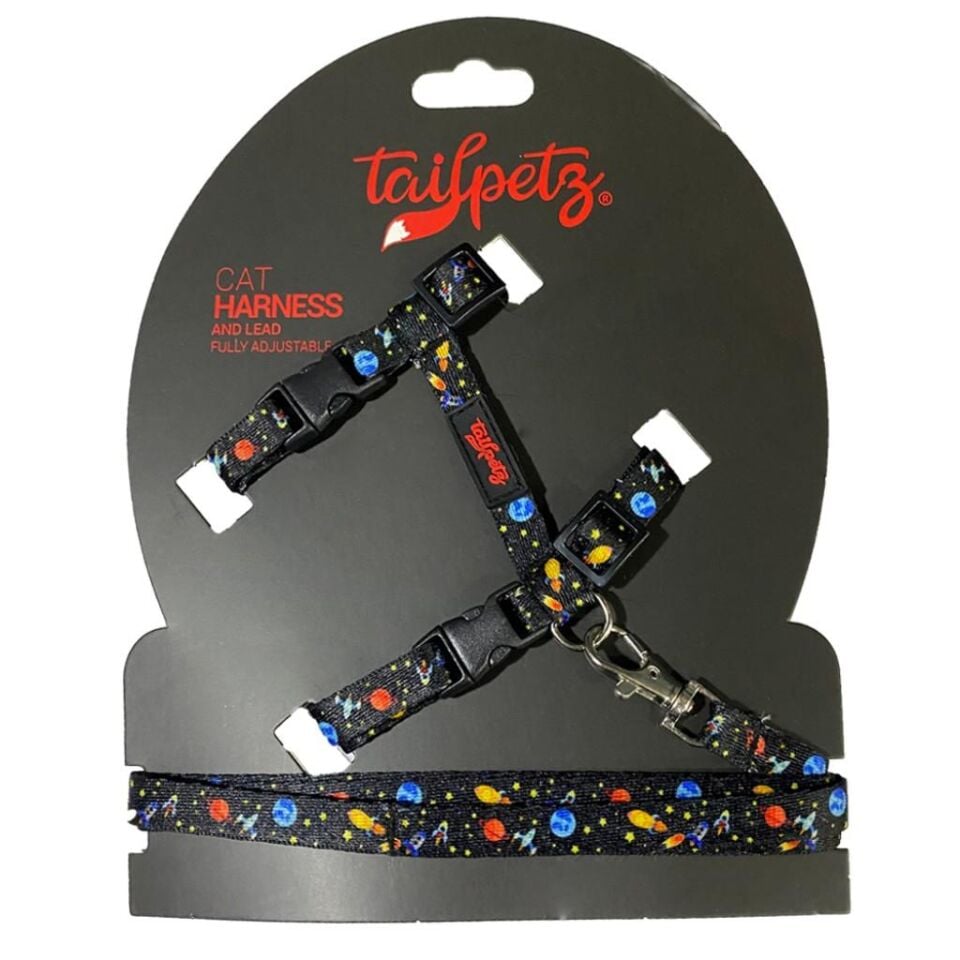 Tailpetz Kedi Göğüs Tasması Space