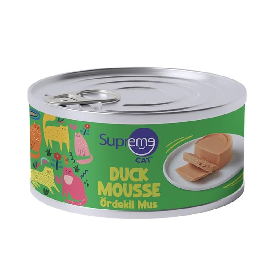 Supreme Cat Ördekli Püre Kedi Konservesi 85 Gr