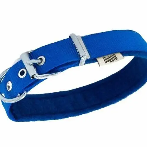 Doggie Polar Pedli Sade Dokuma Boyun Tasma Royalblue 2 5x42-50 Cm