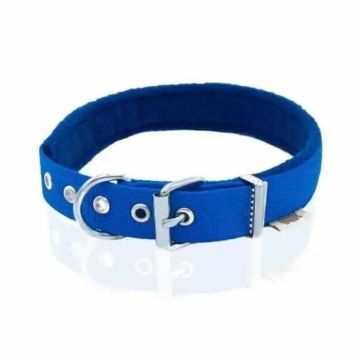 Doggie Polar Pedli Sade Dokuma Boyun Tasma Royalblue 2 5x42-50 Cm