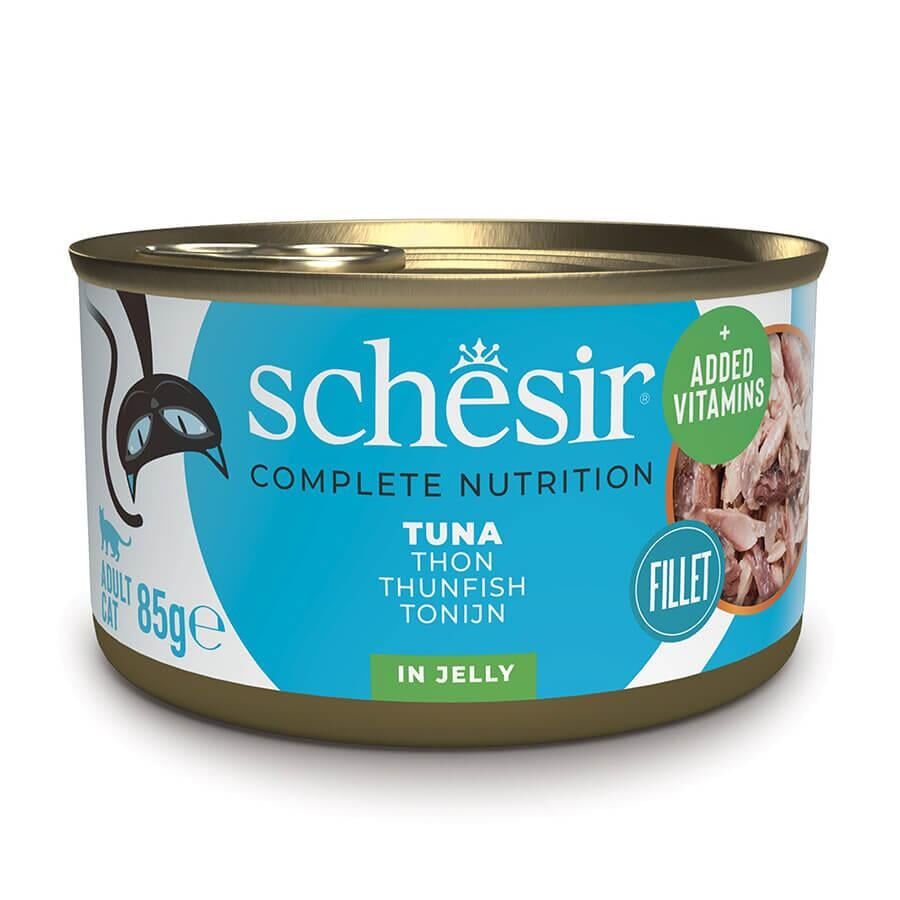 Schesir Ton Balıklı Jöleli Kedi Konservesi 85 Gr