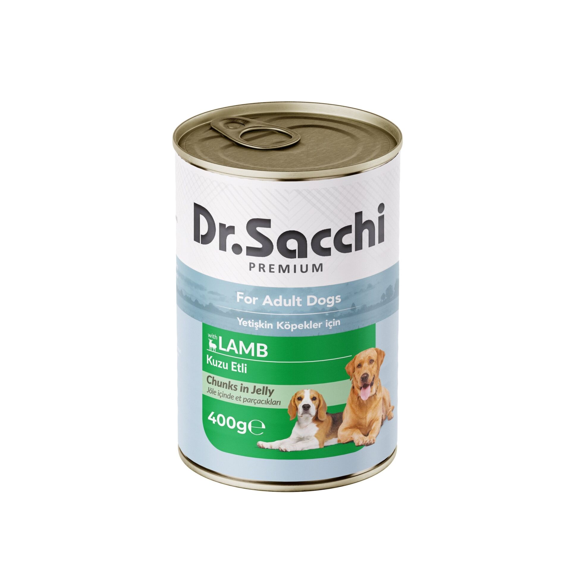 Dr. Sacchi Delicious Kuzulu Köpek Konservesi 400 gr