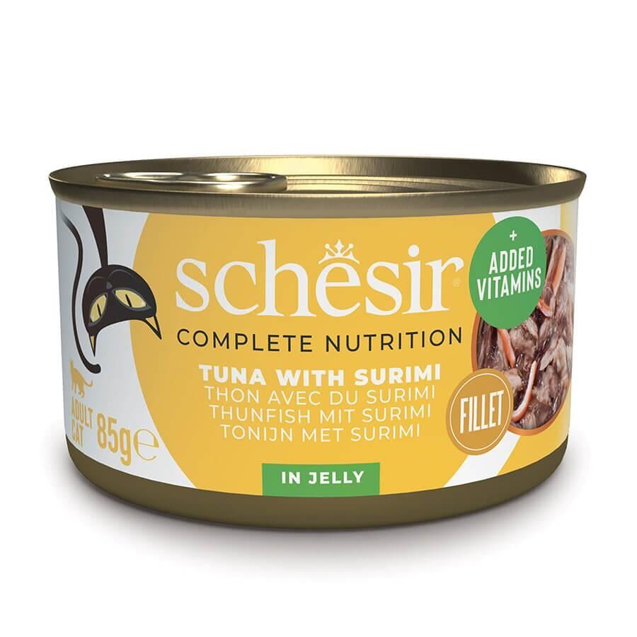 Schesir Ton Balıklı ve Tavuklu Kedi Konservesi 85 Gr