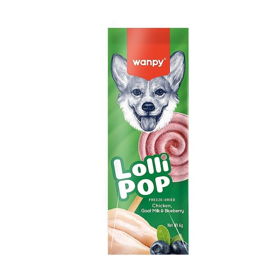 Wanpy Lolipop Balkabaklı Köpek Ödülü 6 Gr