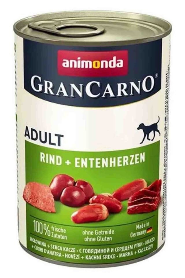 Animonda GranC arno Sığır Etli ve Ördekli Yetişkin Köpek Konservesi 400gr