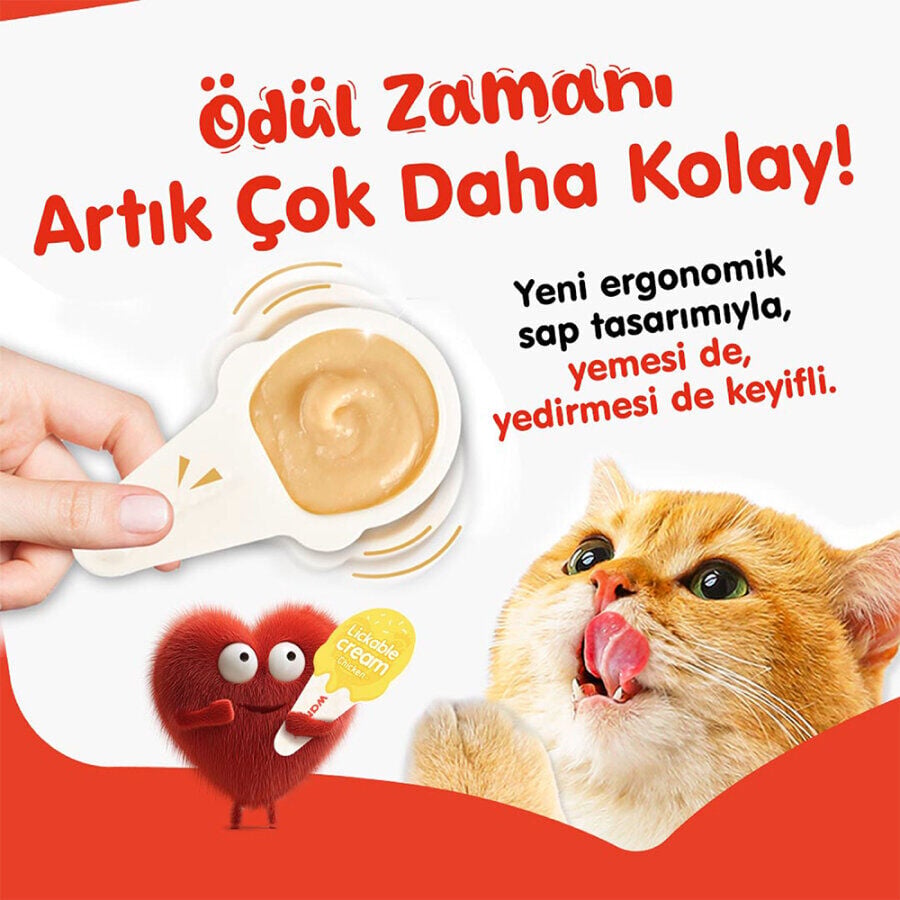 Wanpy Tavuklu 1*16 gr Kaşıklı Kedi Ödül Kreması
