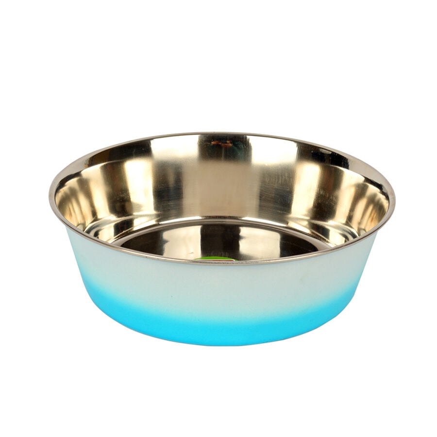 Flip Çift Renkli Çelik Mama Kabı 8 cm