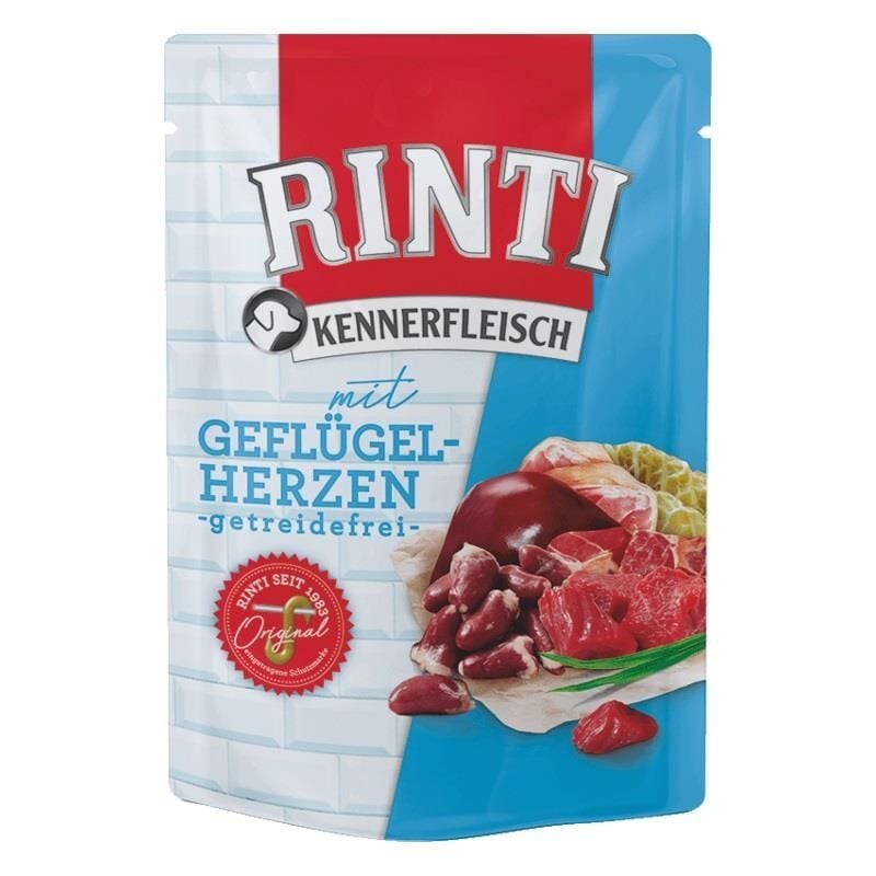 Rinti LB Yürekli Yaş Mama Ve Köpek Ödülü 400 Gr