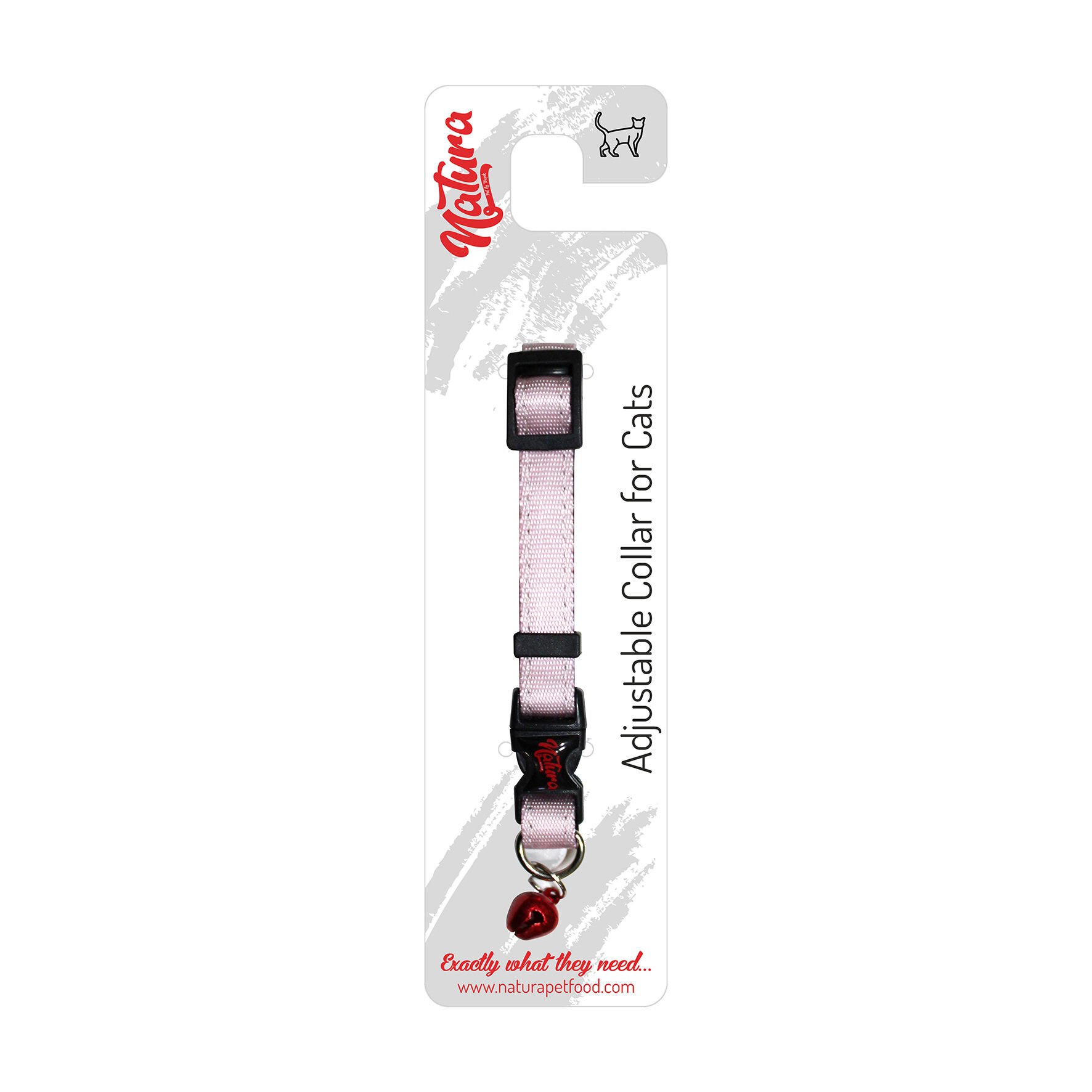 Natura Yavru Kedi Boyun Tasması – Pembe