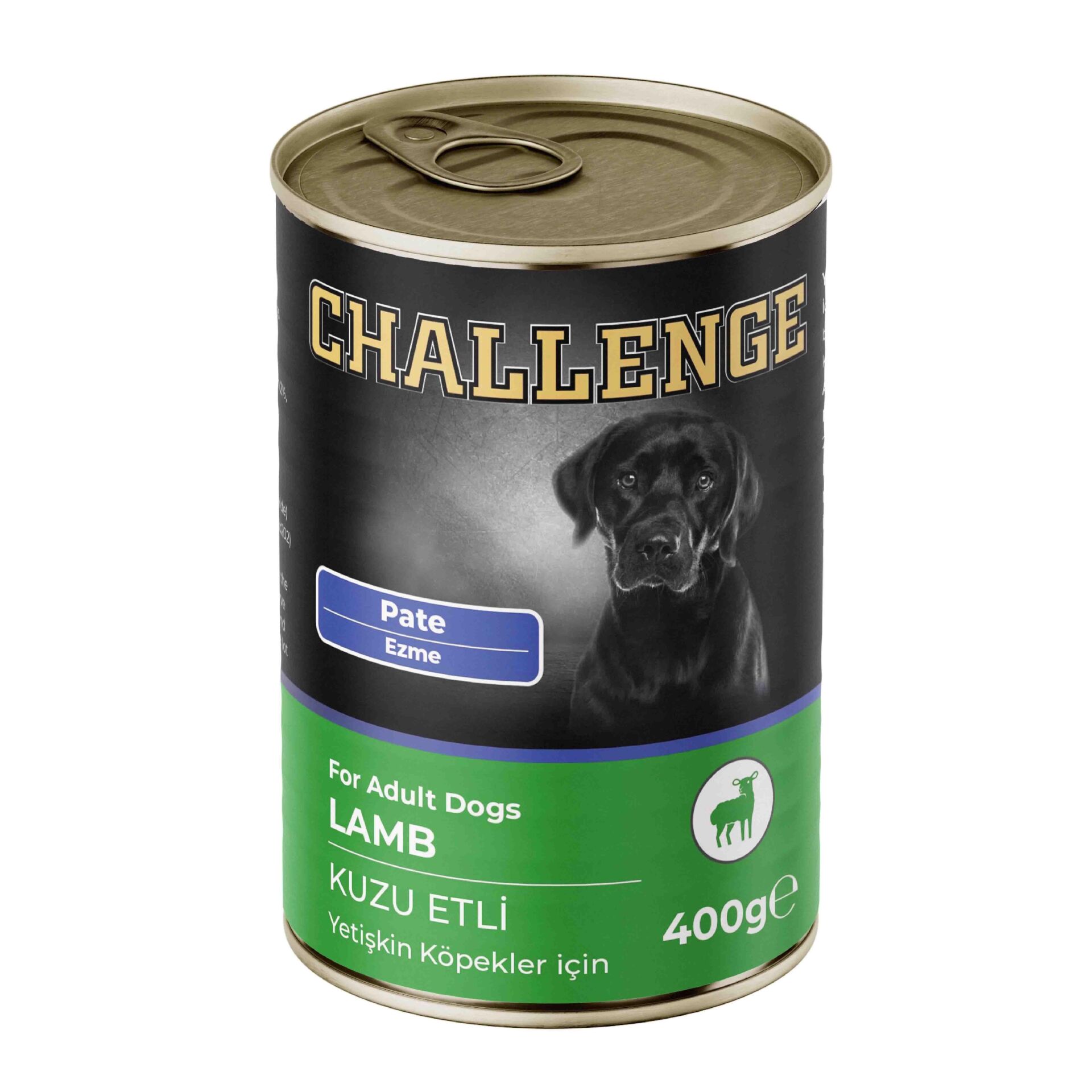 Challenge Kuzu Etli Pate Köpek Konservesi 400 g