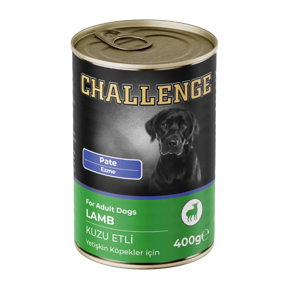 Challenge Kuzu Etli Pate Köpek Konservesi 400 g
