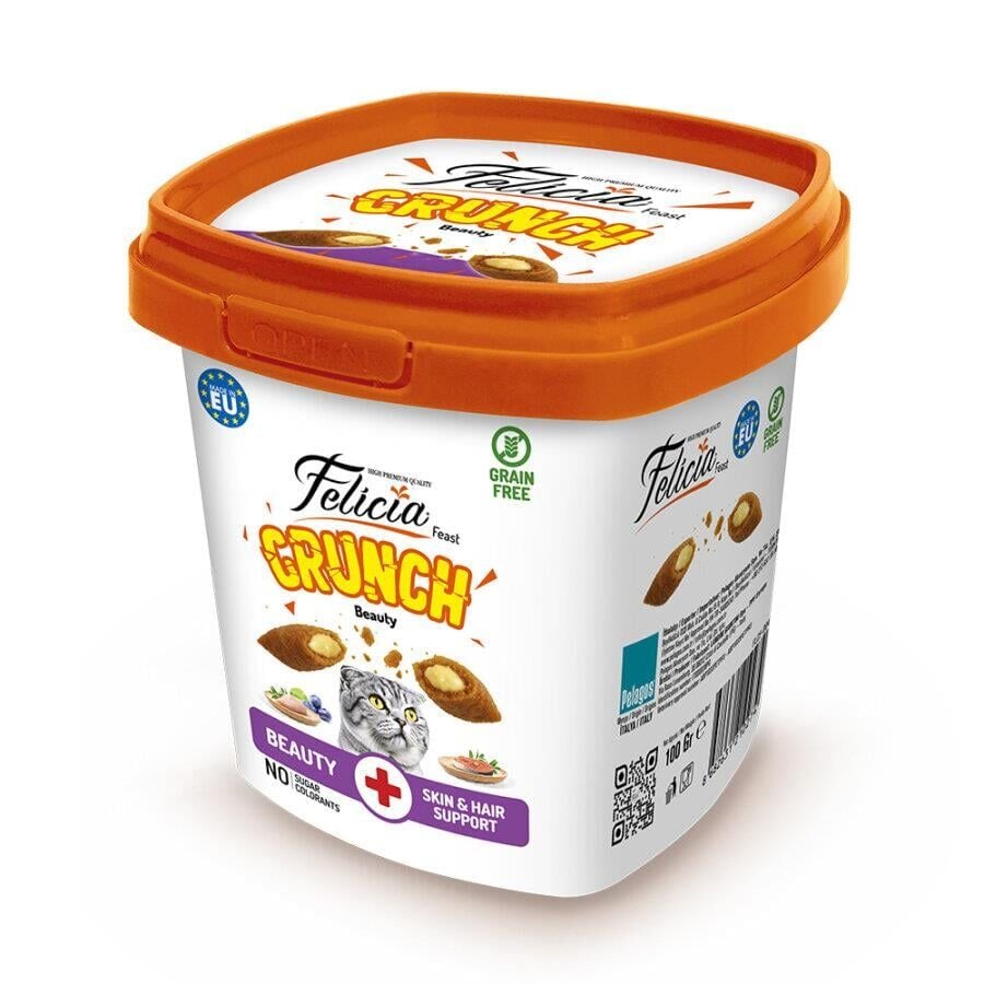 Felicia Beauty Kedi Crunch Ödül Maması 100 Gr