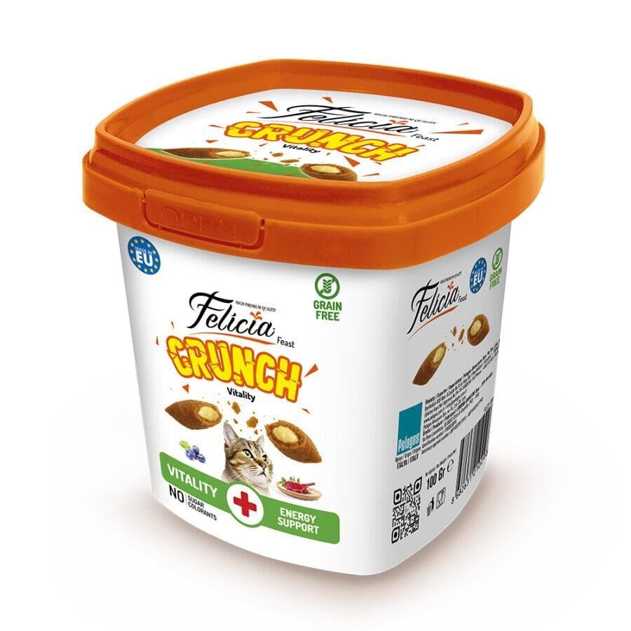 Felicia Vitality Kedi Crunch Ödül Maması 100 Gr