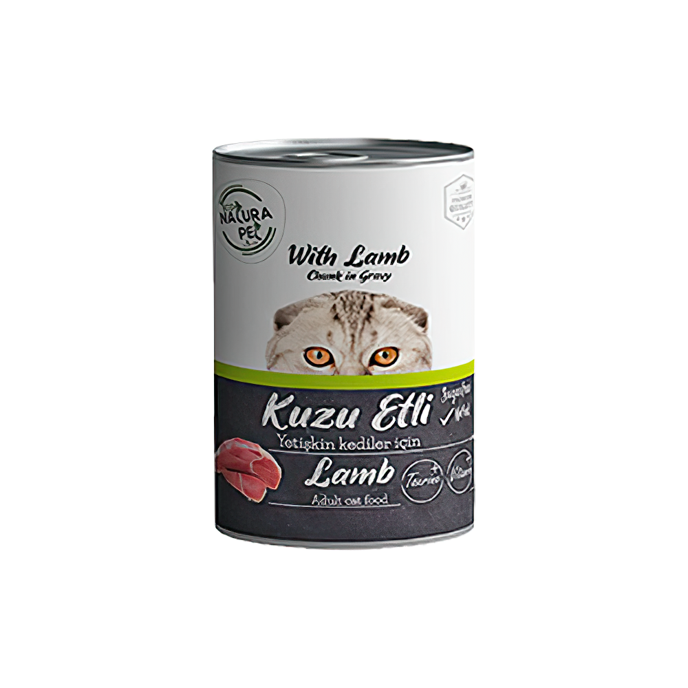 Eco Natura Kuzu Etli Yetişkin Kedi Konservesi 400 Gr