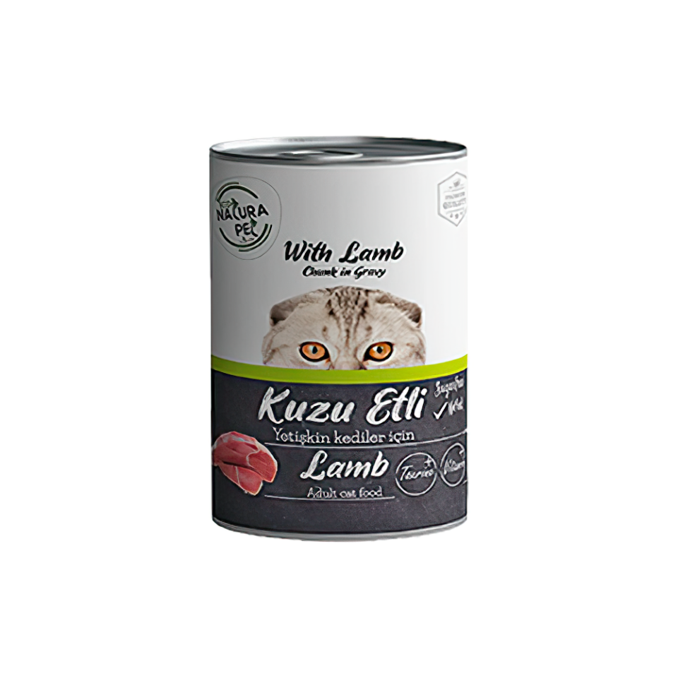 Eco Natura Kuzu Etli Yetişkin Kedi Konservesi 400 Gr