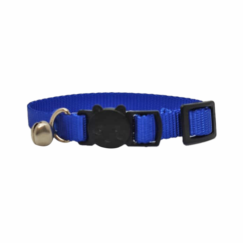 Luckypaw Çıngıraklı Sax Mavisi Kedi Tasması
