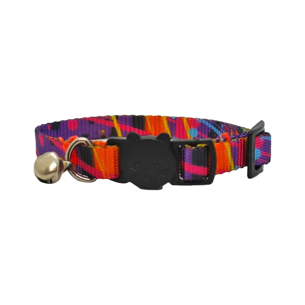 Luckypaw Çıngıraklı Splash Kedi Tasması