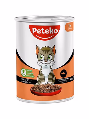 Peteko Somonlu Kedi Yaş Maması 400gr