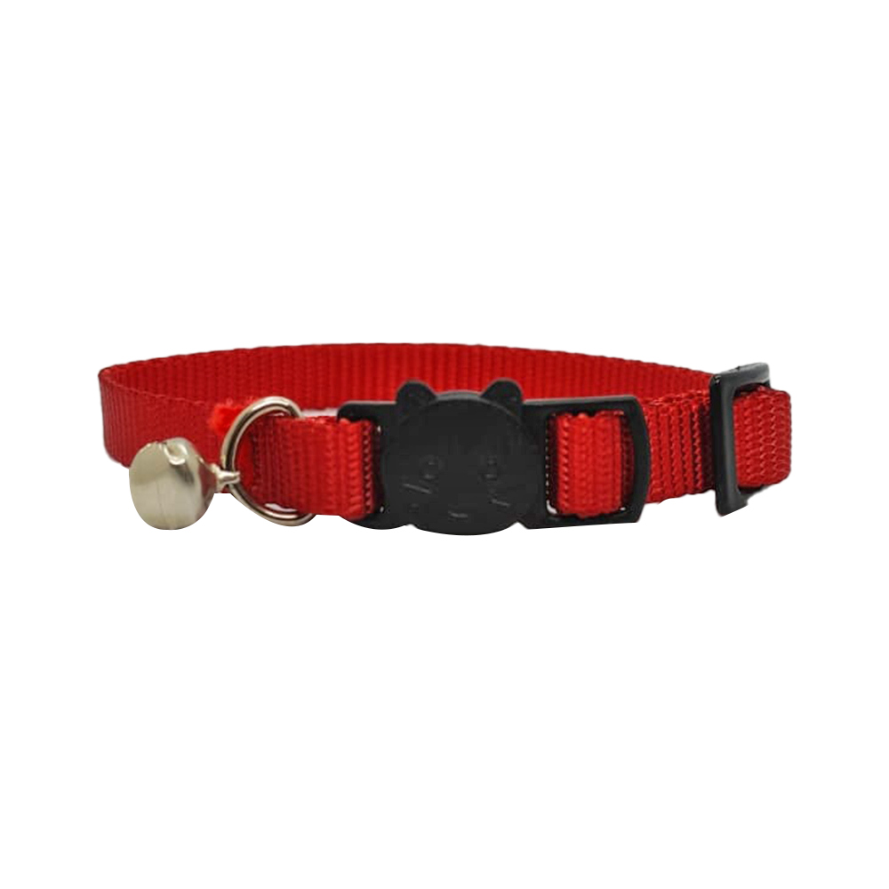 Luckypaw Çıngıraklı Kirmizi Kedi Tasması