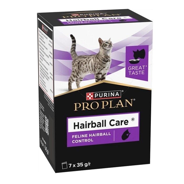 Pro Plan Hairball Care Kedi Yaş Maması 7x35 Gr