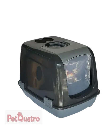 PetQuadro Kapalı Kedi Tuvaleti