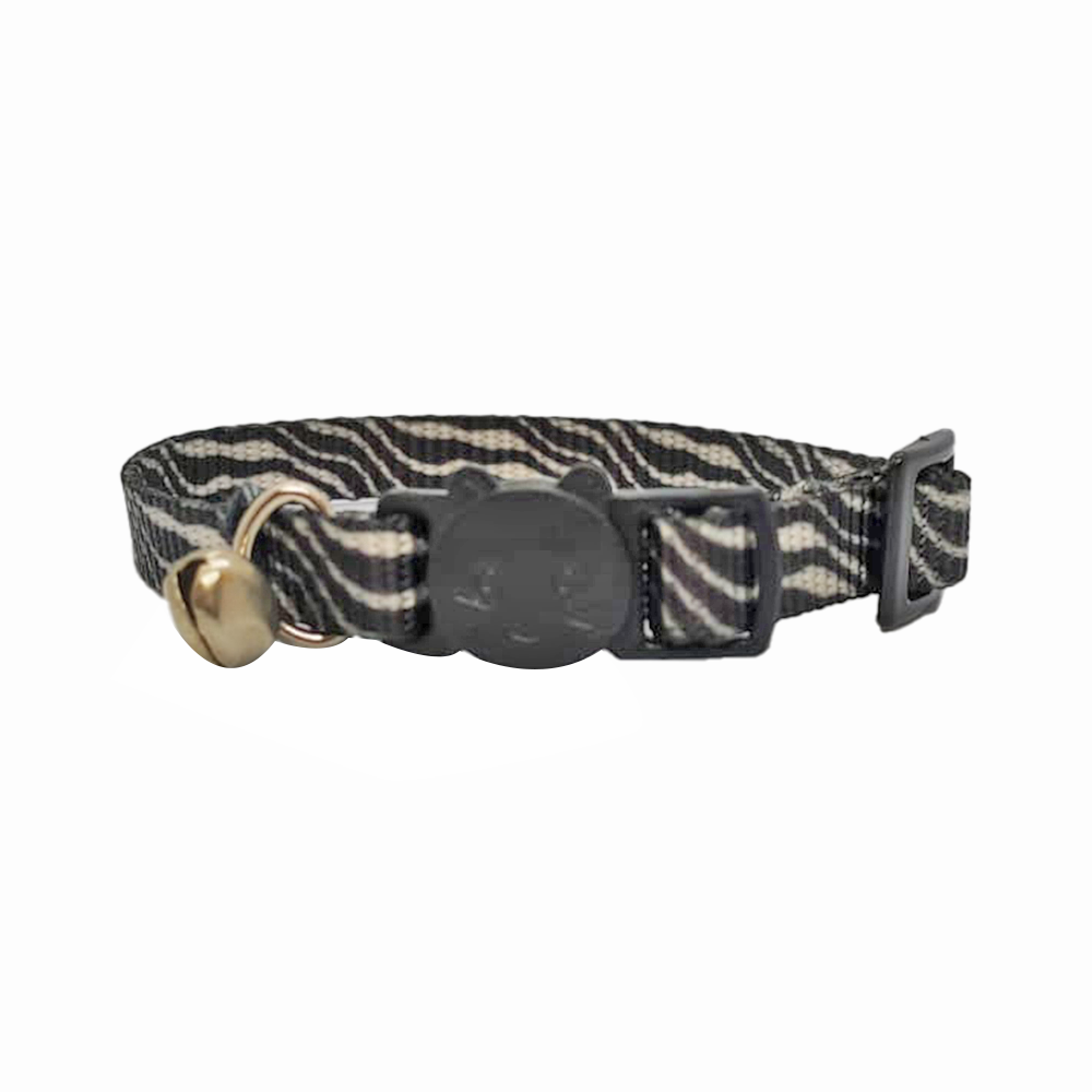 Luckypaw Çıngıraklı Zebra Kedi Tasması