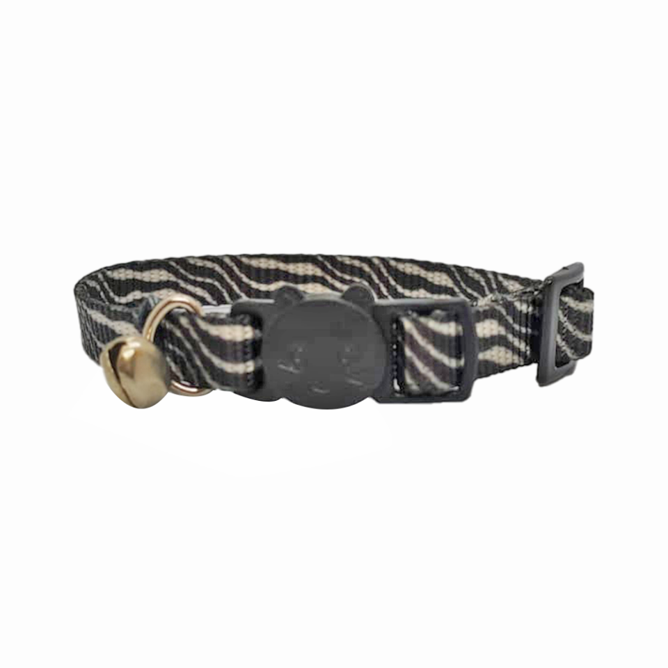 Luckypaw Çıngıraklı Zebra Kedi Tasması