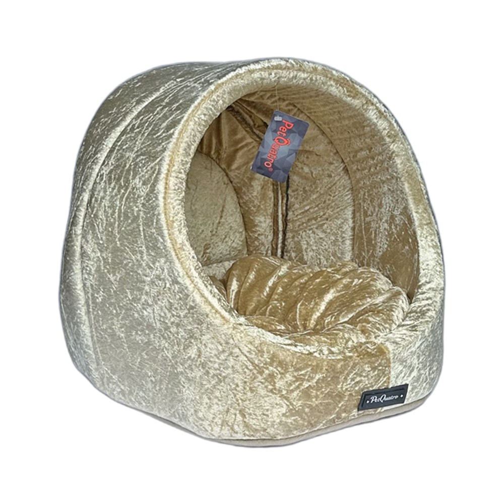 PetQuatro Altın Sarısı Cam Kırığı Alaska Yuva