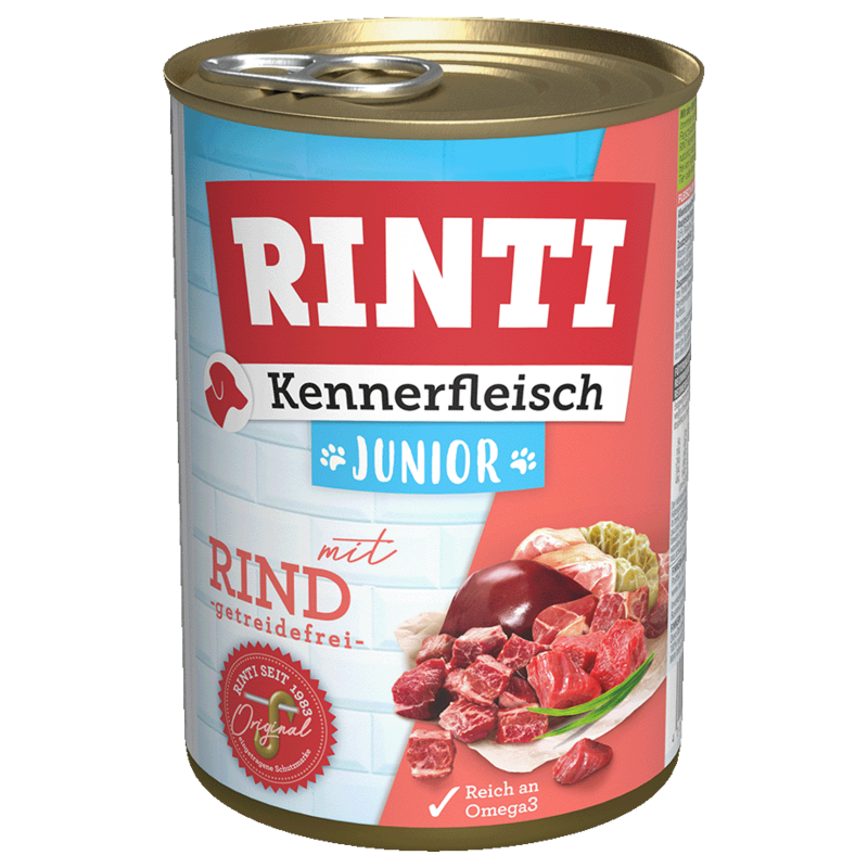 Rinti Gurme Dana Etli Yavru Köpek Konserve Maması 400 Gr