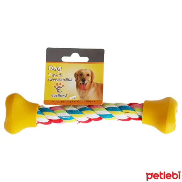 Eastland Kemik Şekline Stres İpi Köpek Oyuncağı 15cm