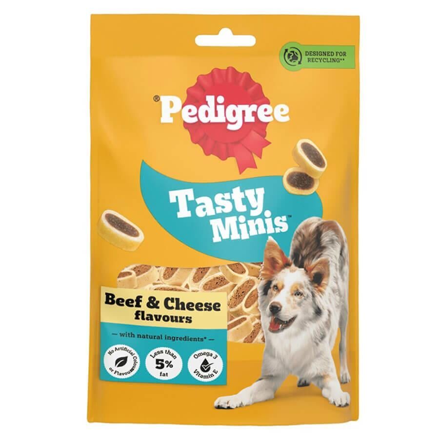 Pedigree Tasty Minis Etli ve Peynirli Köpek Ödül Maması 140gr 4.8 (156 Değerlendirme)