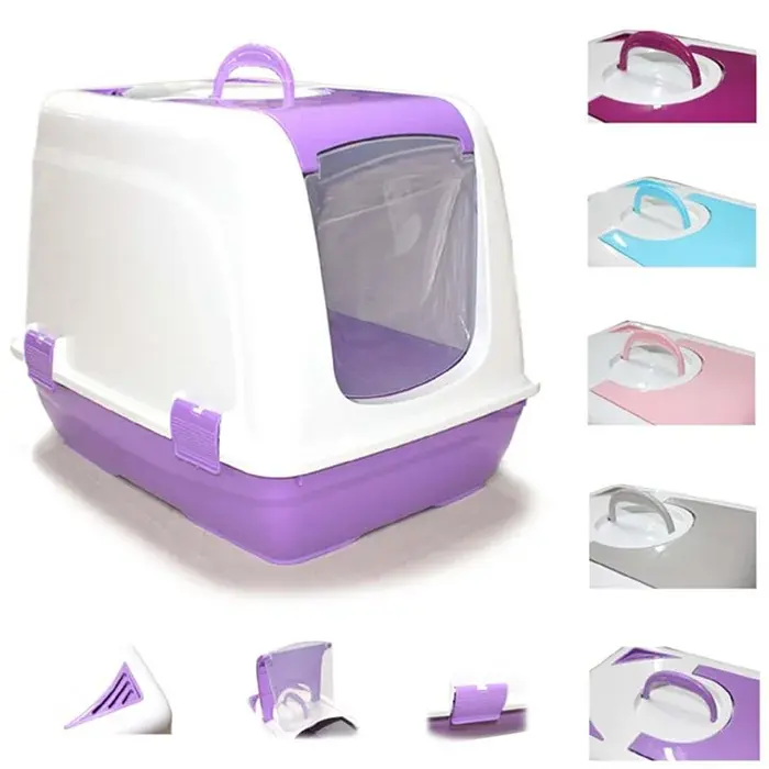 Şenyayla Küçük Lüx Kapalı Kedi Tuvaleti 37x40x49 cm