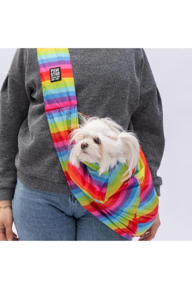 Pawstar Peru Crossbody Çanta Kedi Köpek Taşıma Çantası