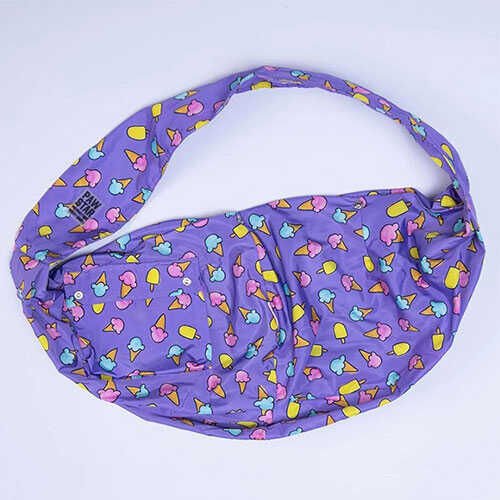 Pawstar Ice Cream Crossbody Küçük Irk Köpek Taşıma Çantası 50x15x20 Cm