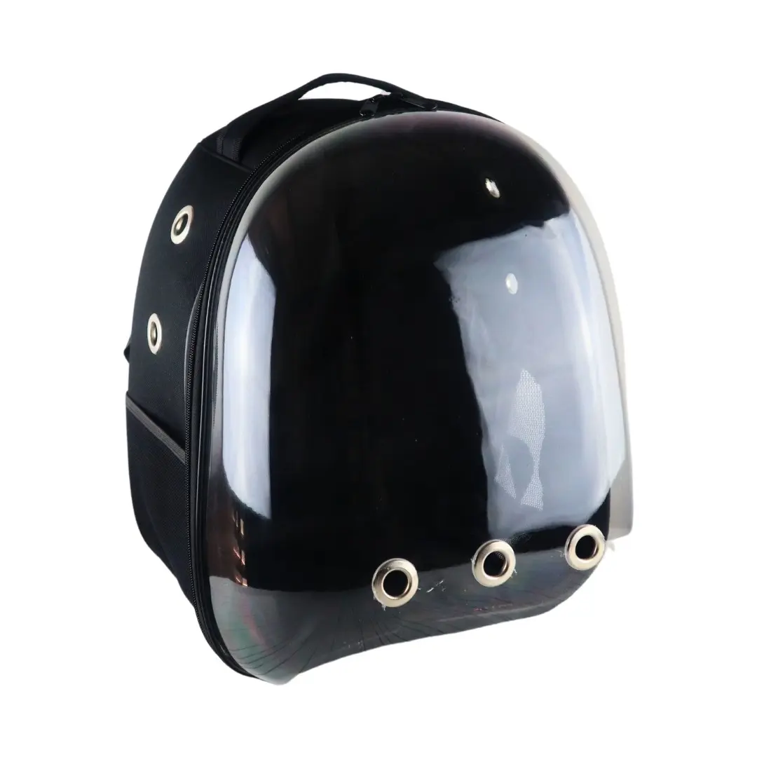 Jumbo Astronot Kedi ve Köpek Çantası Siyah  (47 x 37 x 33 cm)