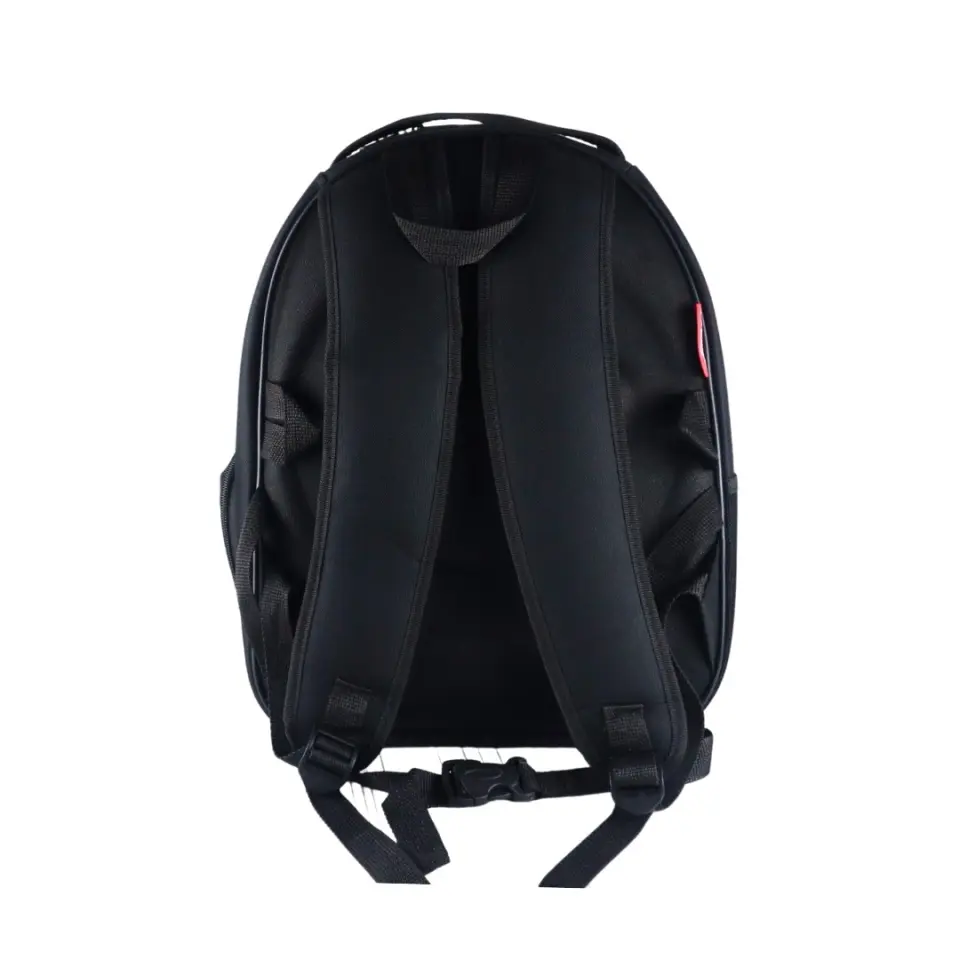 Jumbo Astronot Kedi ve Köpek Çantası Siyah  (47 x 37 x 33 cm)